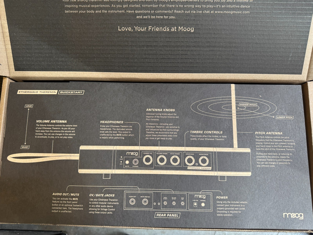 Moog Etherwave Theremin CV Gate ,New ARMENS