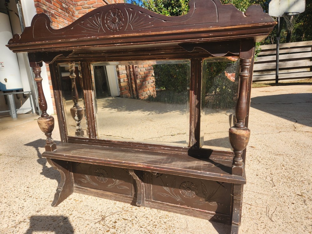 vintage sideboard mirror