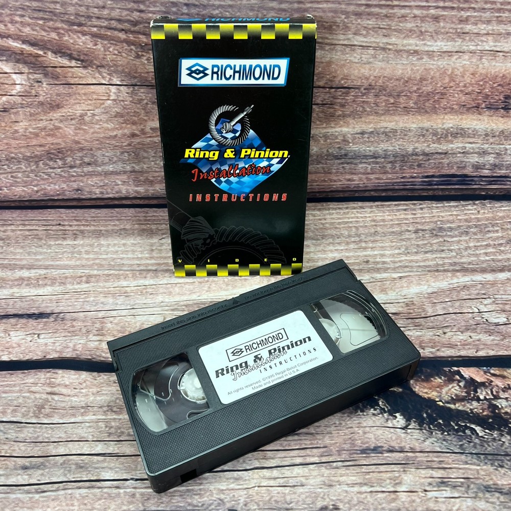 Richmond Ring & Pinion Installation Instruction Video on VHS