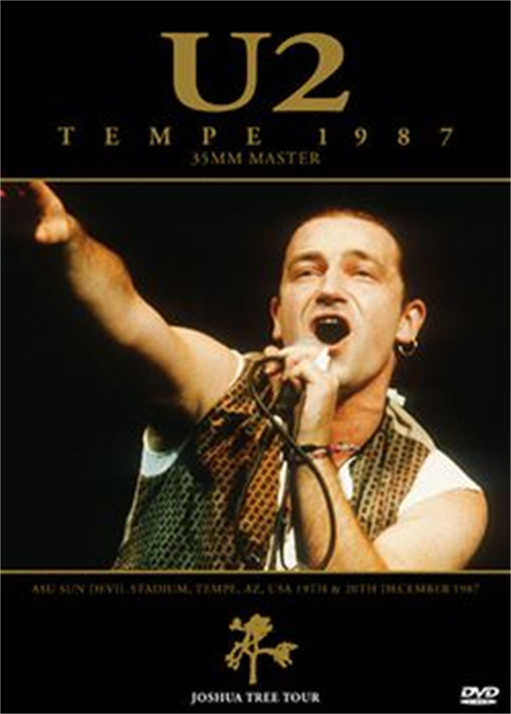 U2 / TEMPE 1987 35MM MASTER / 1DVD