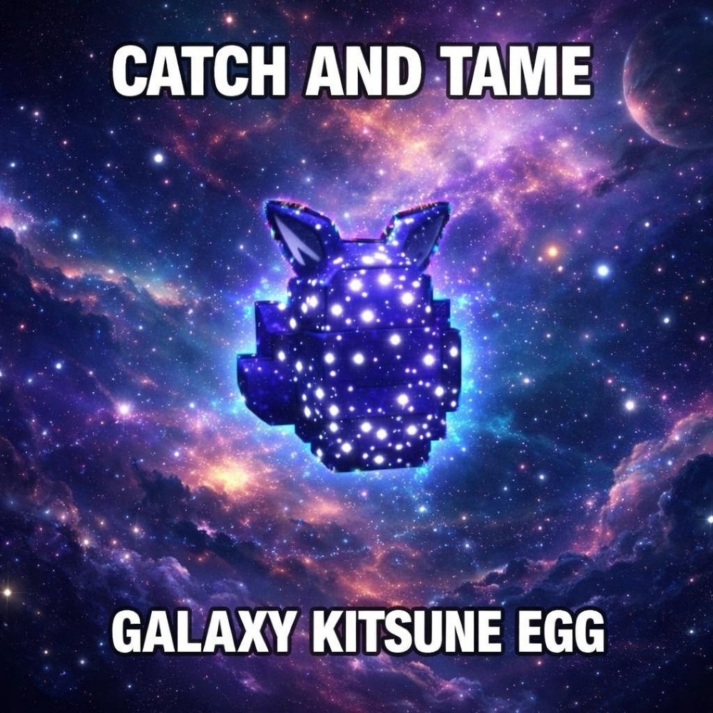 💸🔥GALAXY KITSUNE EGG🔥💸 | CATCH AND TAME | CHEAPEST & FASTEST!⚡️