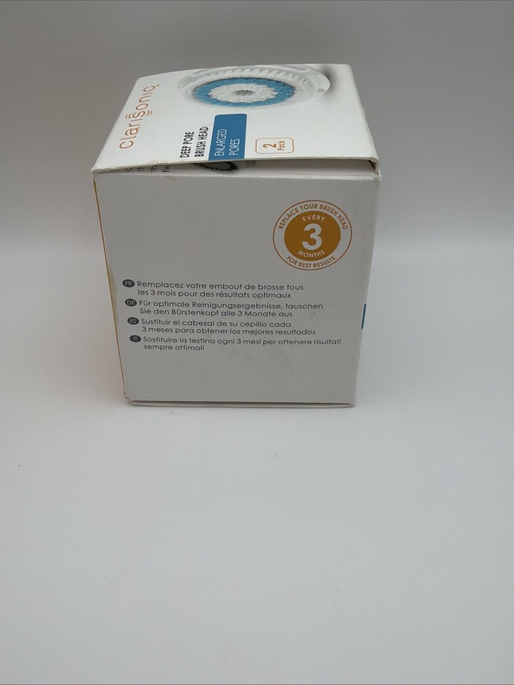 Clarisonic S1238500 Replacement Brush Head - 2 Pack