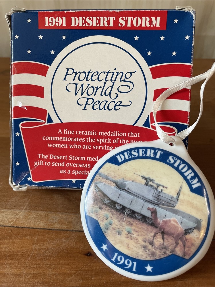 Desert Storm Ceramic Medallion - Tank