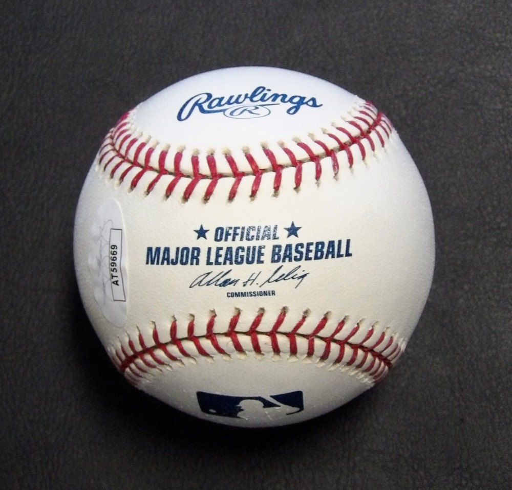 Jonah Nickerson Signed Official Major League Baseball JSA Authenticated