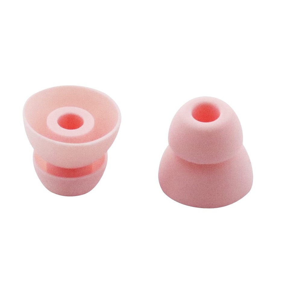 ALXCD Replacement Ear Tips for Powerbeats Pro Headphone, 8 Pairs Cloud Pink