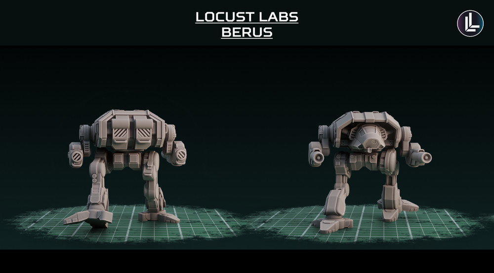Locust Labs Berus (American Mecha Proxy Adder) 5 Mech Kit!