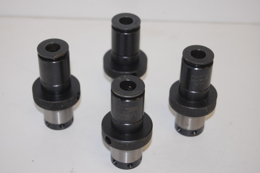 (4) Smith Tool 52-204-0 NTLA-ANSI Solid Direct Drive Coolant Thru Tap Adapter