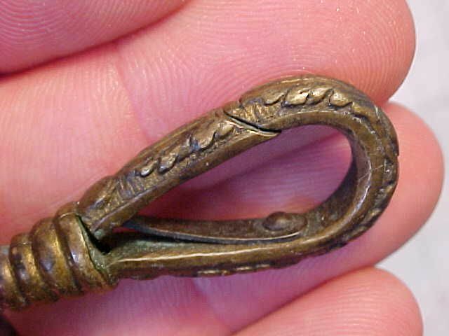 ORIGINAL WWI ORNATE GERMAN SWORD HANGER FITTING