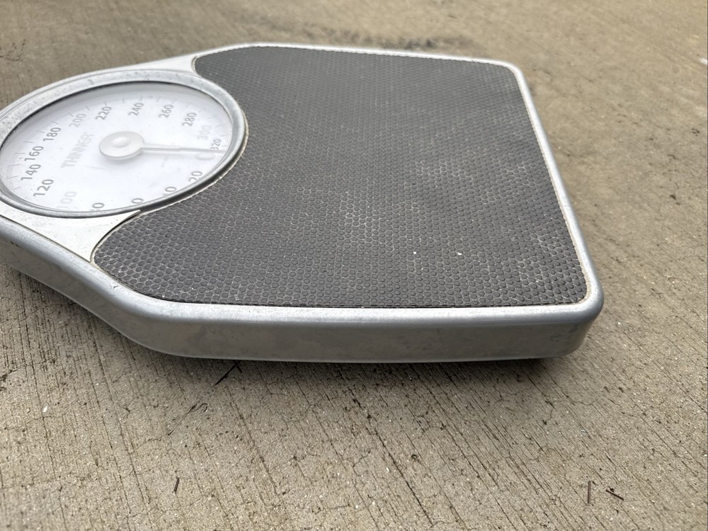 Thinner Extra-Large Dial Analog Precision Bathroom Scale, Analog Bath Scale