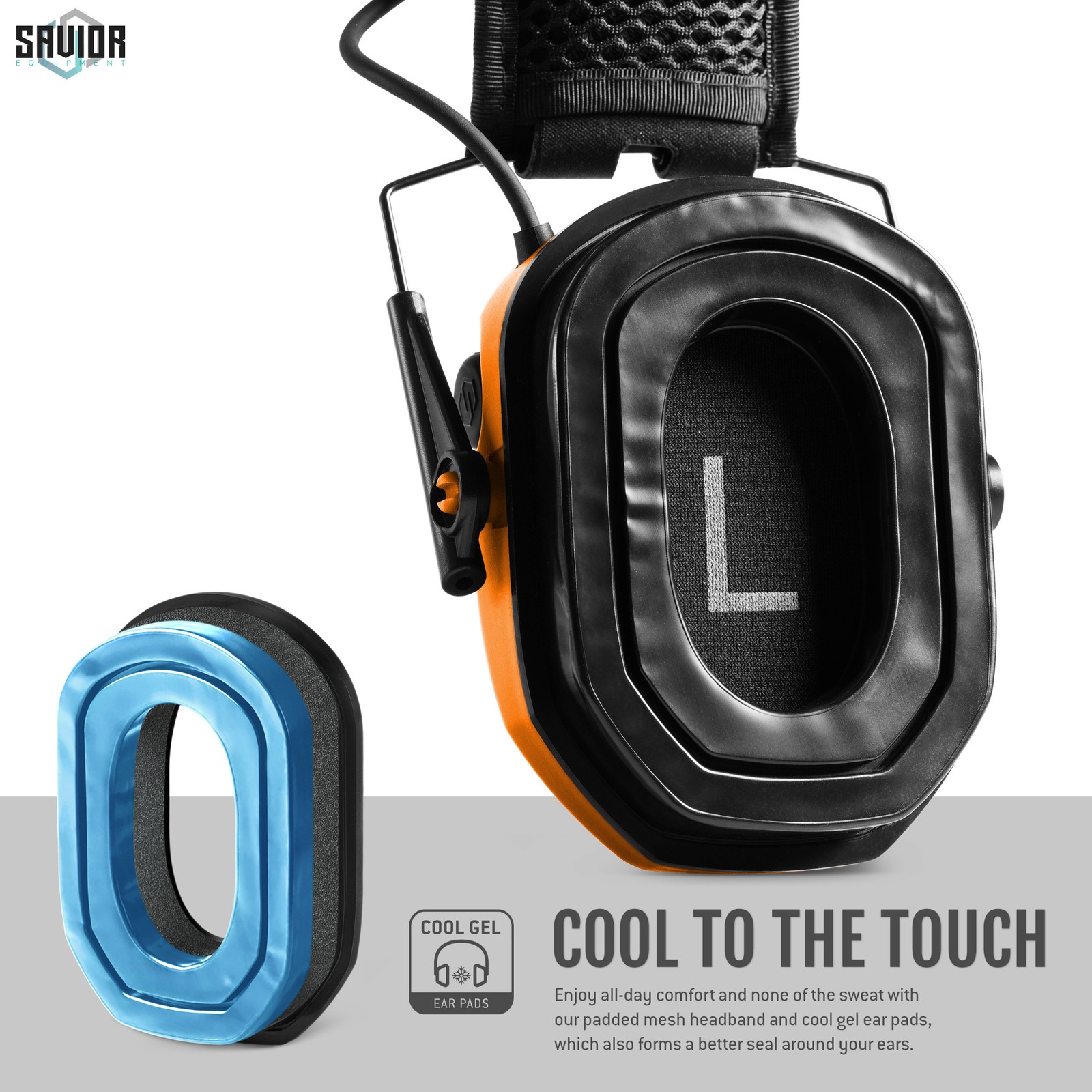 Savior Apollo Electronic Shooting Ear Muff Protection Range Gear Noise Reduction