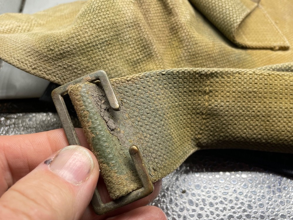 1908 Pattern Webbing Small Pack - Original WW1 British Army Issue