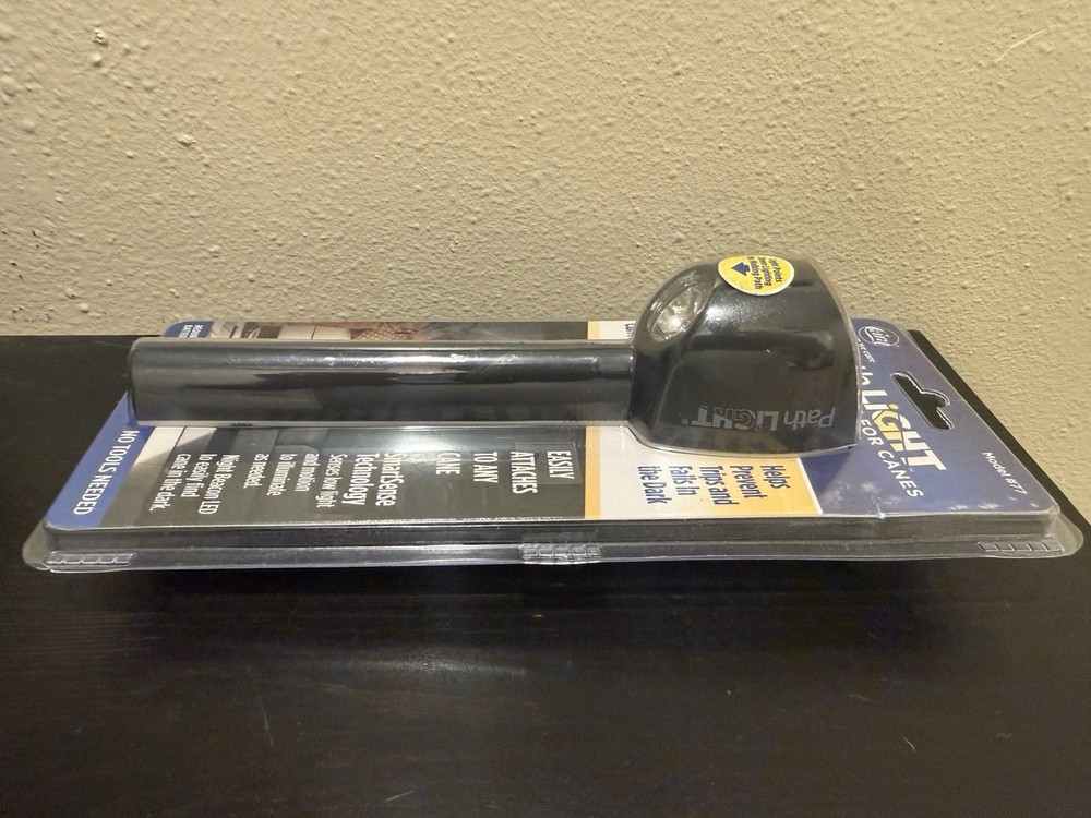 CARA Path Light Easy Attach LED Mobility Light for Canes Model 77 w/ Smart Sense