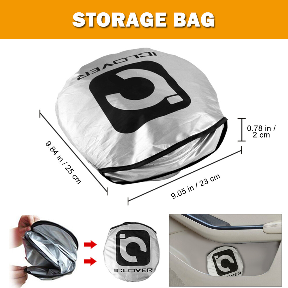 Foldable Car Windshield Sun Shade Cover Auto Front Window Visor UV Block Shield