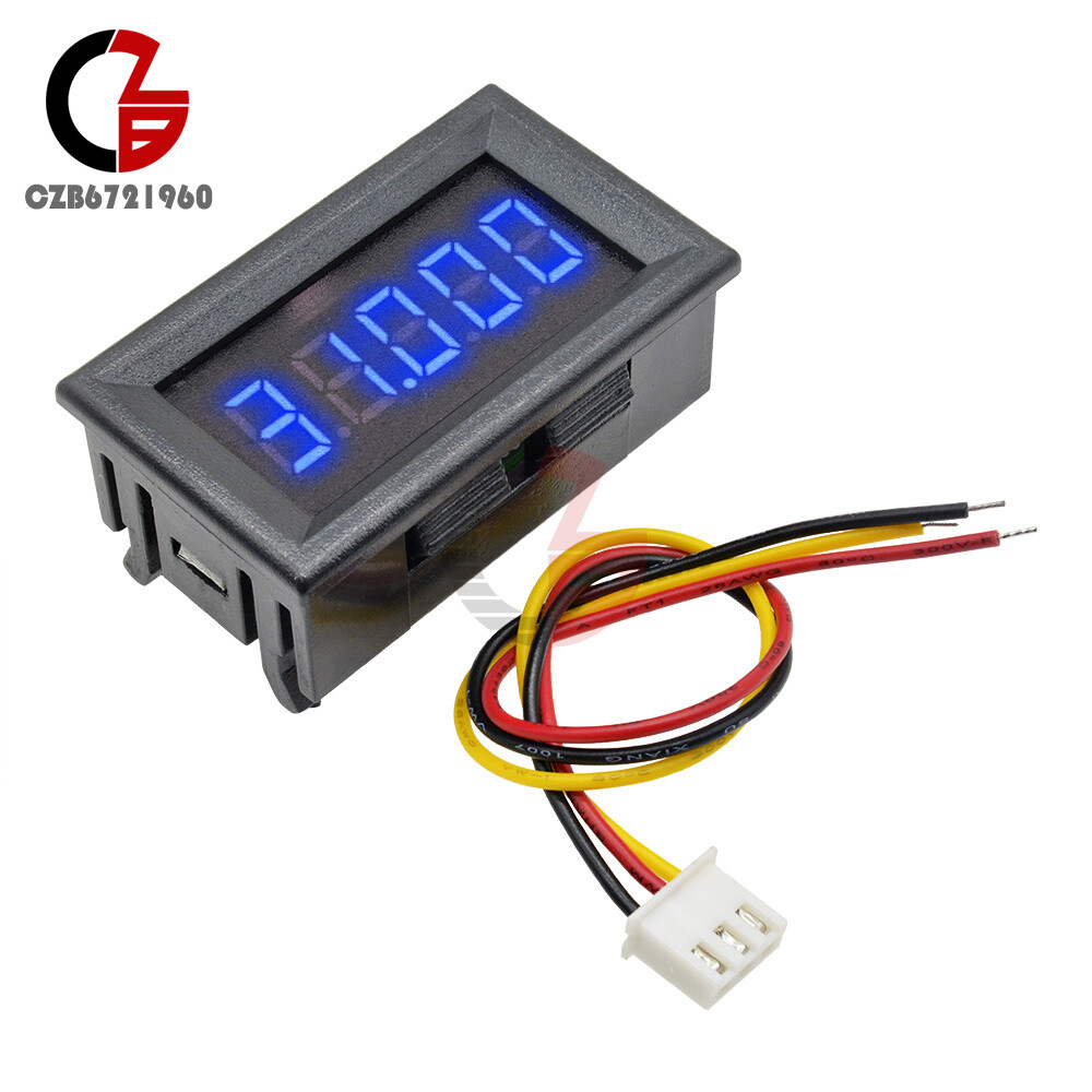 Digital 0.36-Inch LED 5-Digit DC Voltmeter 0-33V Car Voltage Meter