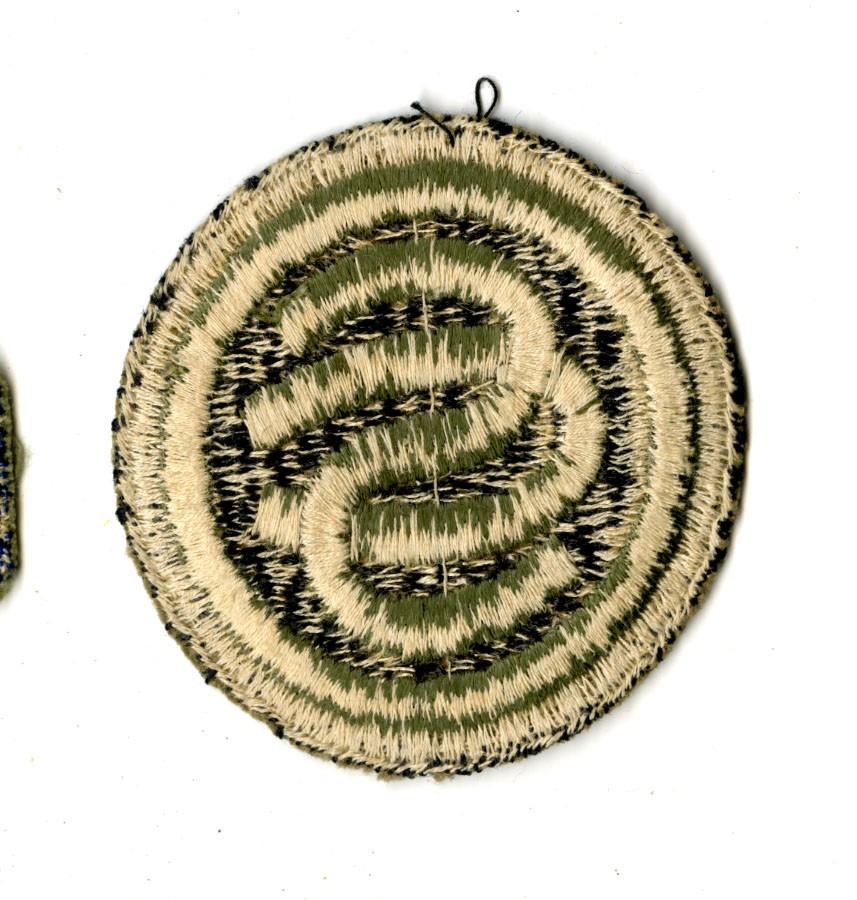 Officer Candidate School White Back Patch WWII Original OCS