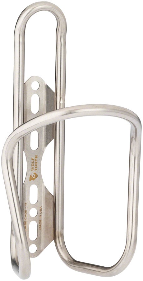 Wolf Tooth Components Morse Cage, Titanium - Silver