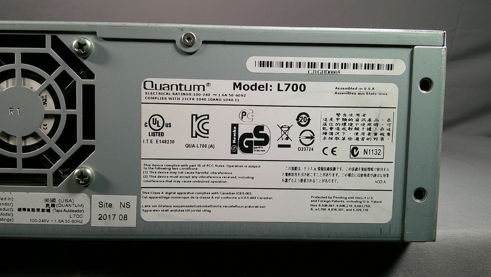 QUANTUM L700 USED