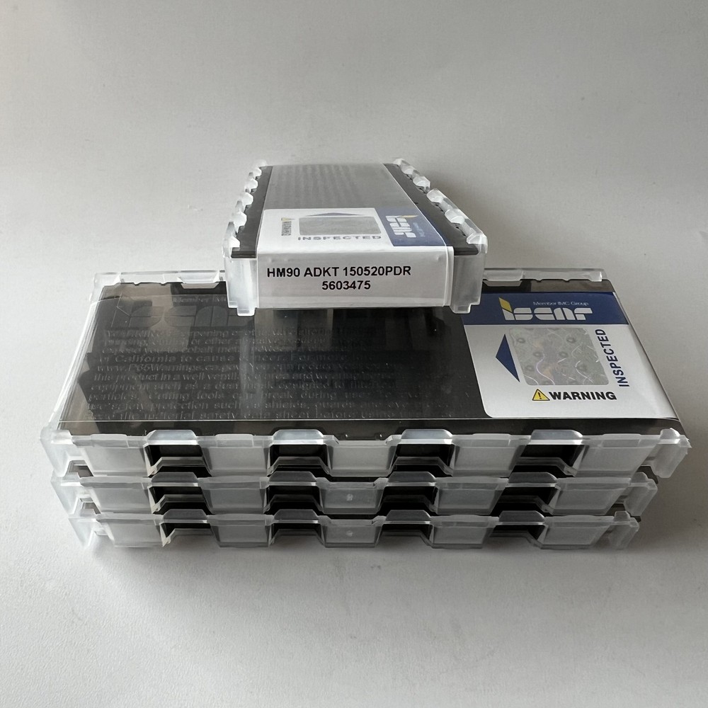 ISCAR / HM90ADKT150520PDR IC908 / Industrial indexable carbide inserts 10 Pcs