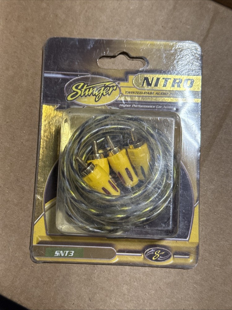 Stinger Nitro SNT3 Twisted-Pair Stereo Audio Interconect