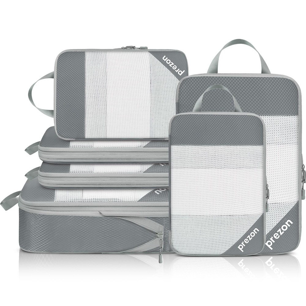 8 Set/6 Set/4 Set Compression Packing Cubes for Travel, Lightweight Vacation ...