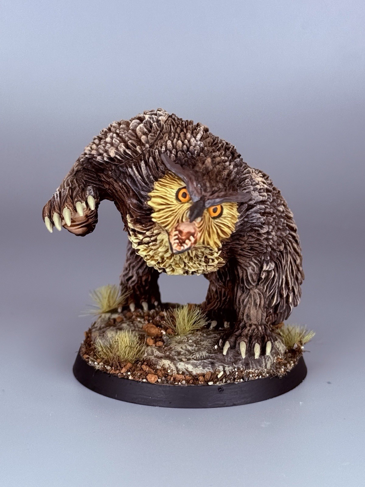 Painted Owlbear Dungeons And Dragons RPG Minis