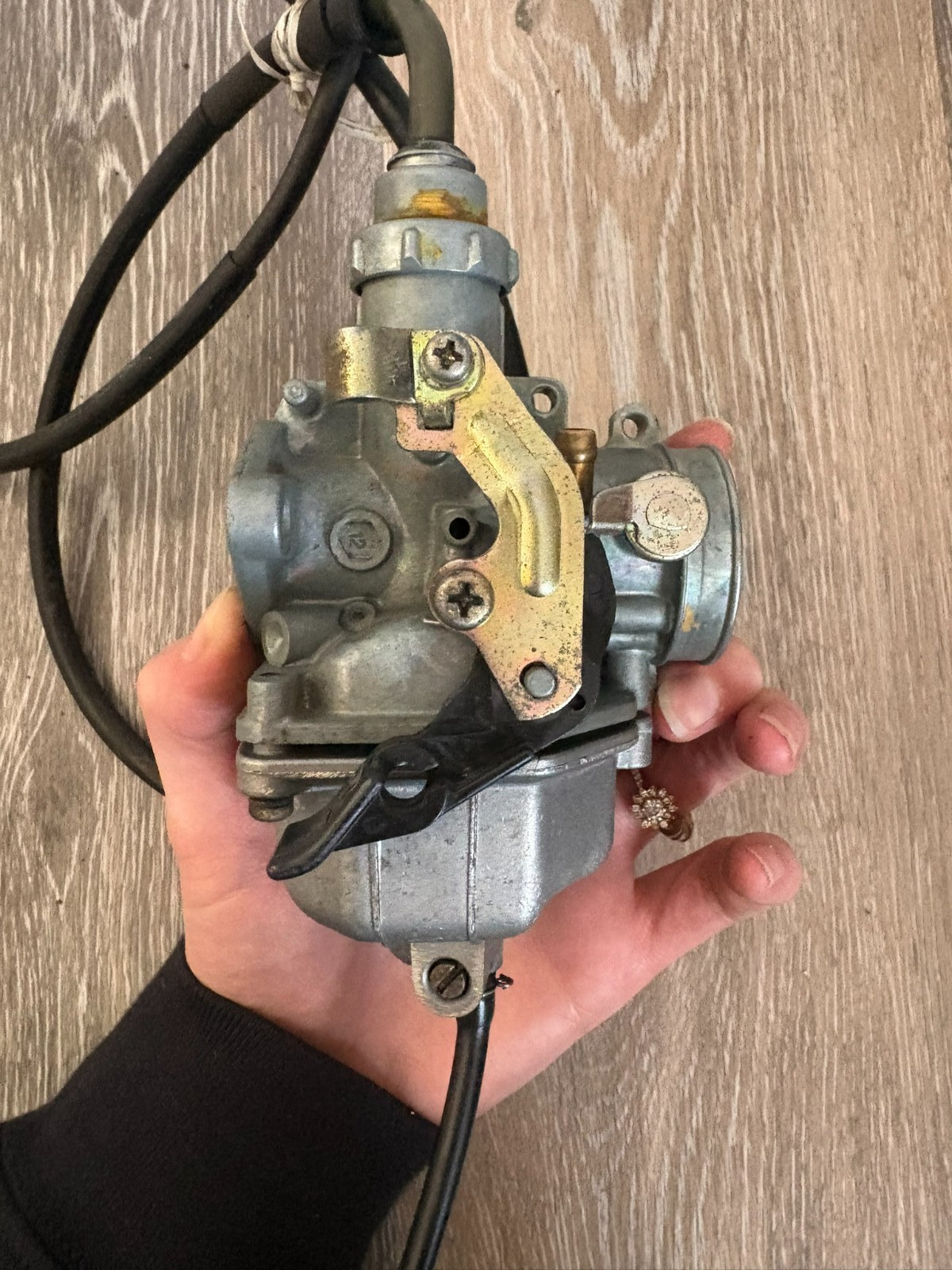 Used OEM Honda Keihin Carburetor Fuel Throttle Assembly 16100-HN6-003 DB7