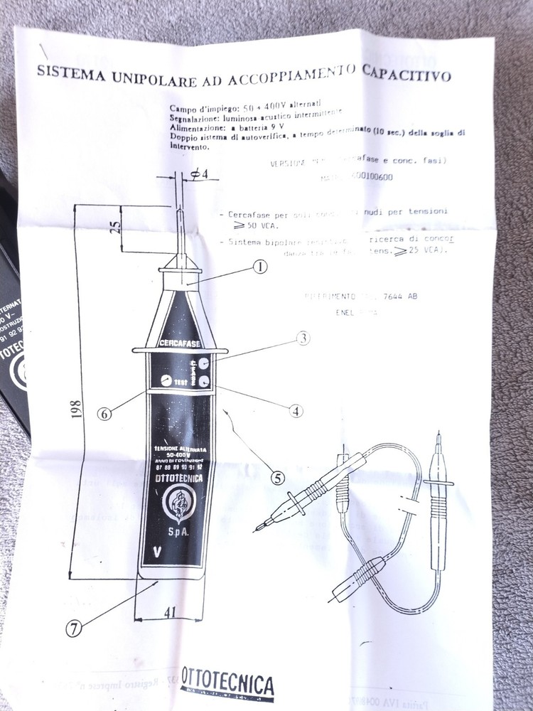 Vintage Instrumentation Phase Detection Tester
