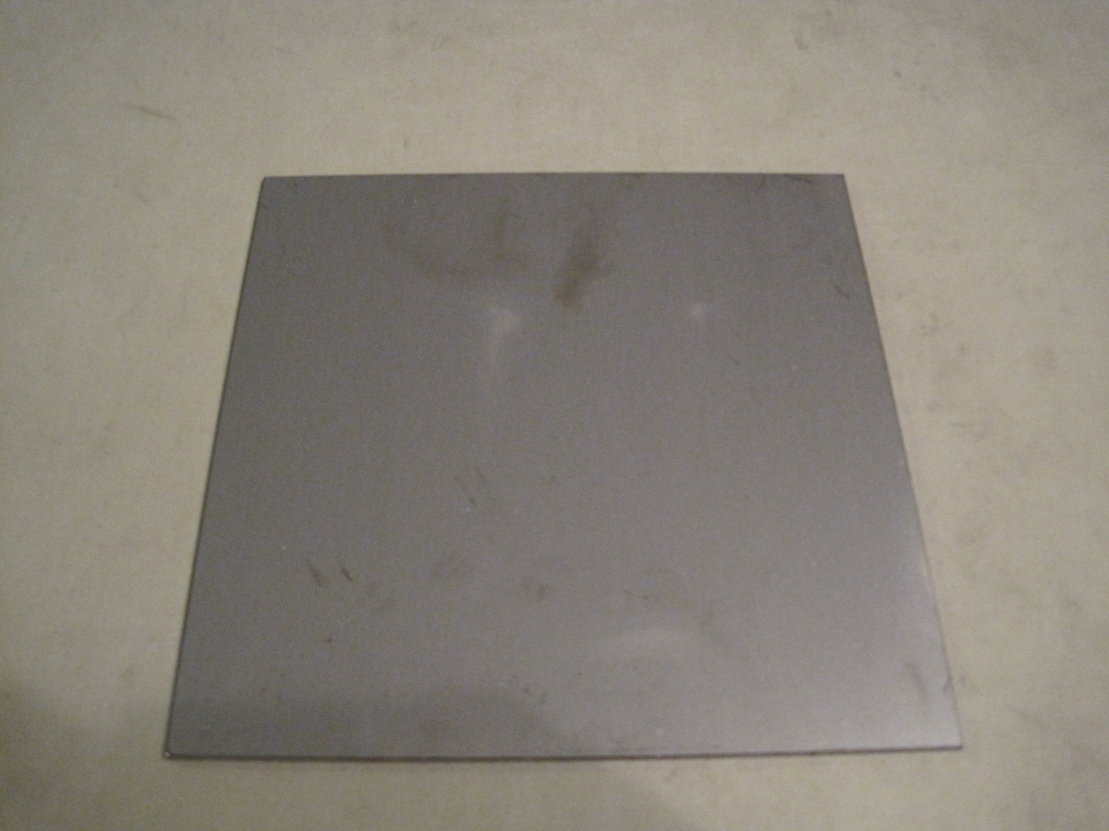 1/4" Steel Plate, Rectangle, 18" x 18", A36 Mild Steel, .25 thick