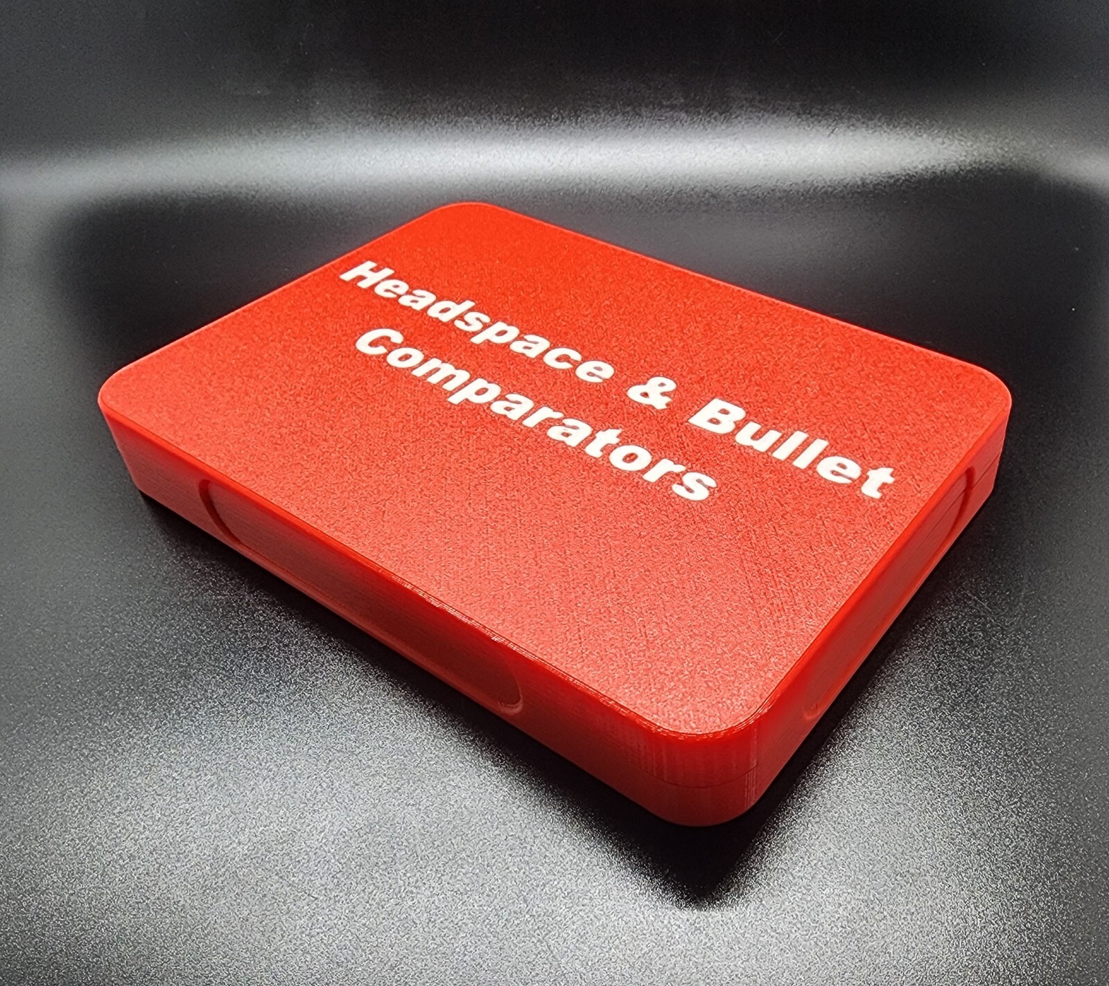 Hornady Bullet Headspace Comparator Anvil Storage Case Organizer Large