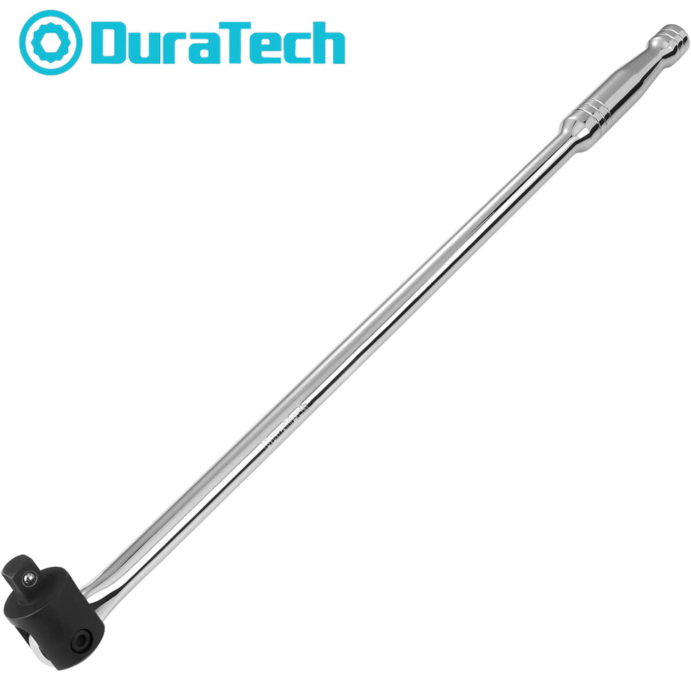 DURATECH Heavy Duty Breaker Bar 1/2'' Drive 24" Breaker Bars with 240° Flex Head