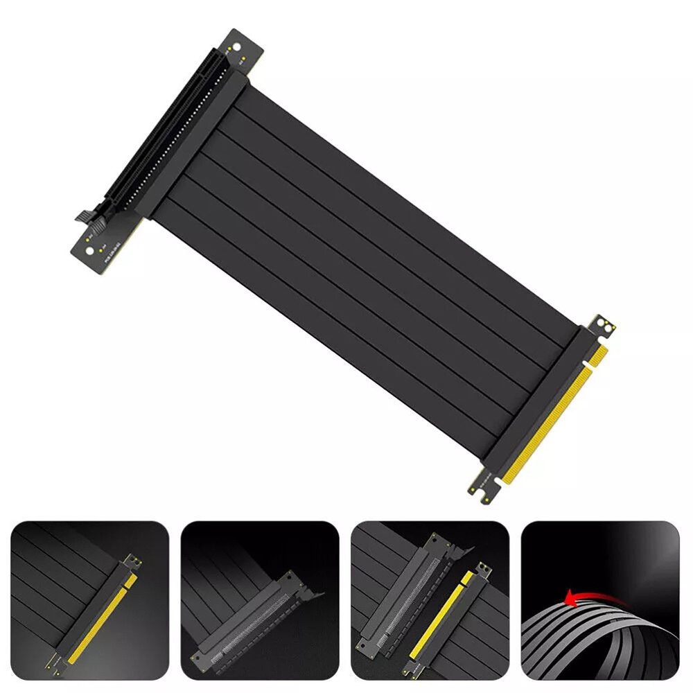 PCIE 16X 3.0 Riser Cable Graphics Card Extension Cable GPU Expansion Accessories