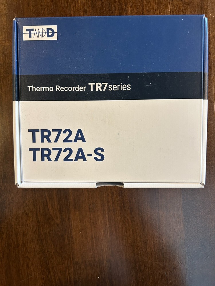 TandD TR72A-S High Precision Bluetooth, WiFi Humidity and Temp Data Logger