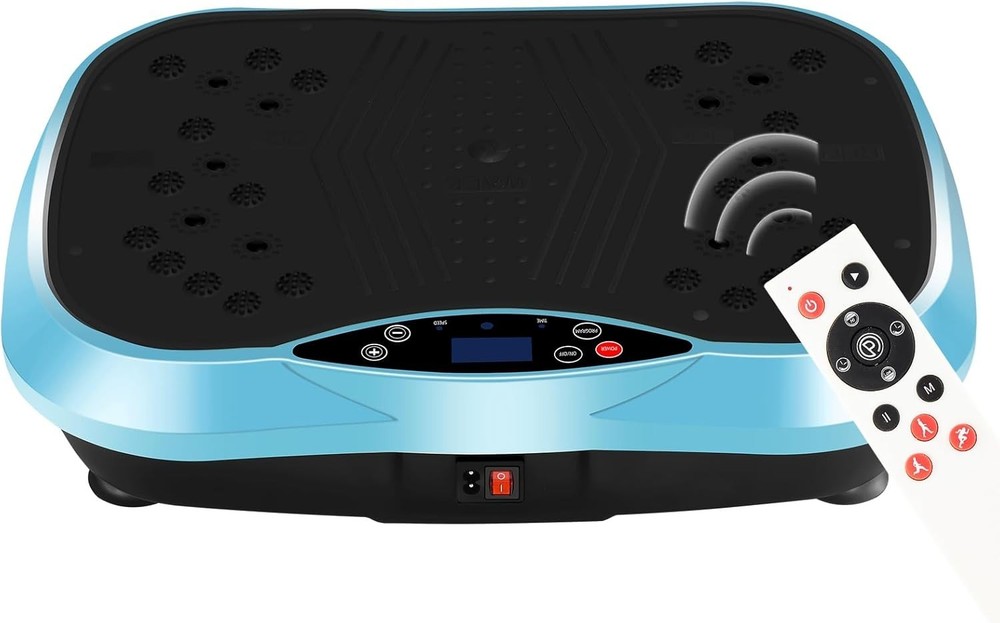 Vibration Plate Exercise Machine - Full Body Workout Vibration Platform with ...