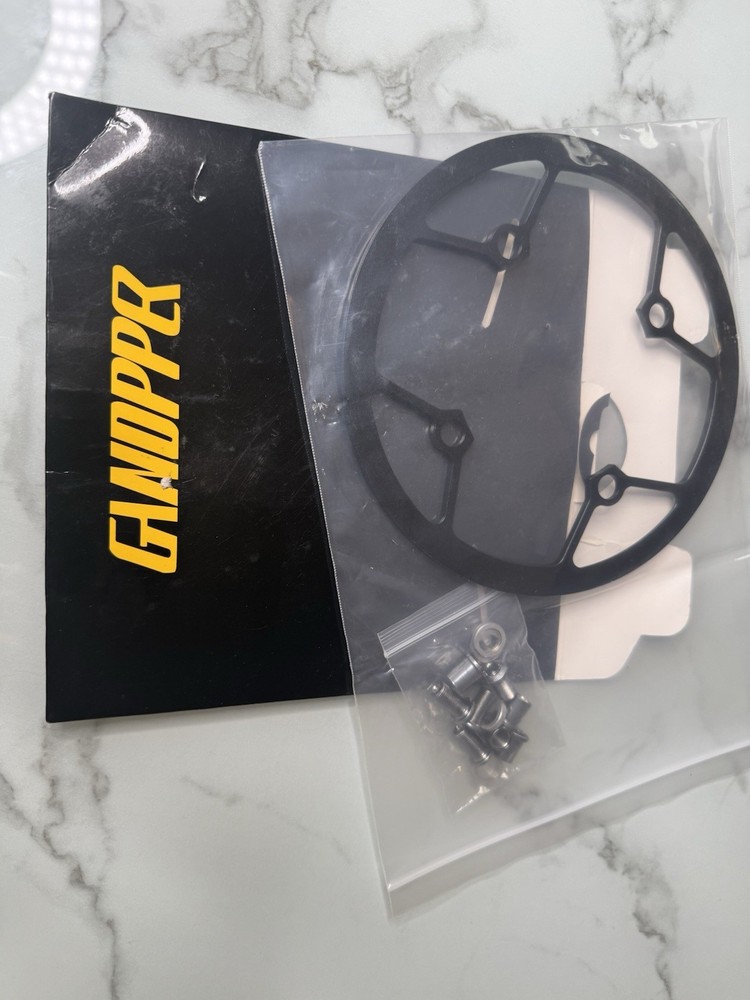 GANOPPER 104 BCD Chain Guide Bashguard MTB Crank Set Chainring Bashguard for MTB