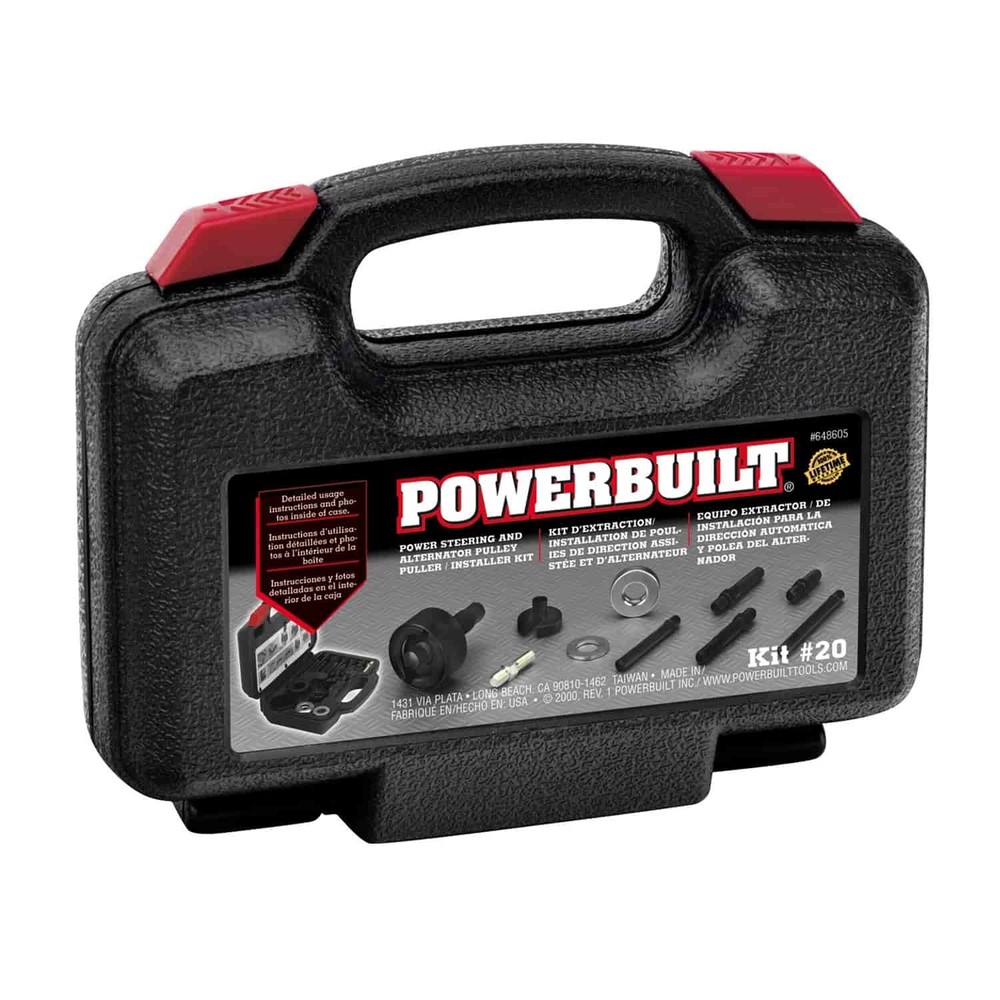 Powerbuilt 14PC PULLEY KIT