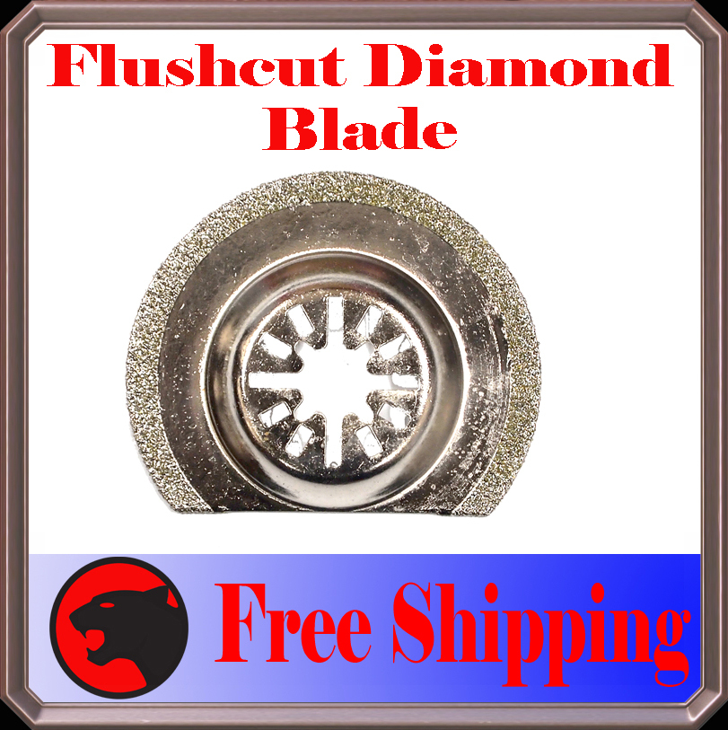Diamond Round Cut  Oscillating Multi Tool Blade Disc For Grout line remove