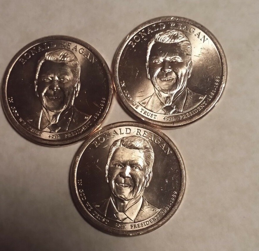 2016-D Pres. Reagan Dollar.