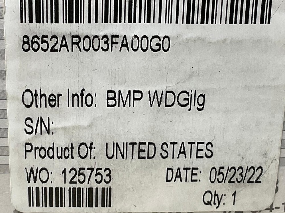 Aventics Regulator 8652AR003FA00G0 NEW