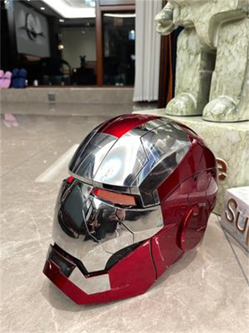 Autoking Iron Man Helmet MK5 1/1 Voice-controlled Mask Transform Cosplay Prop