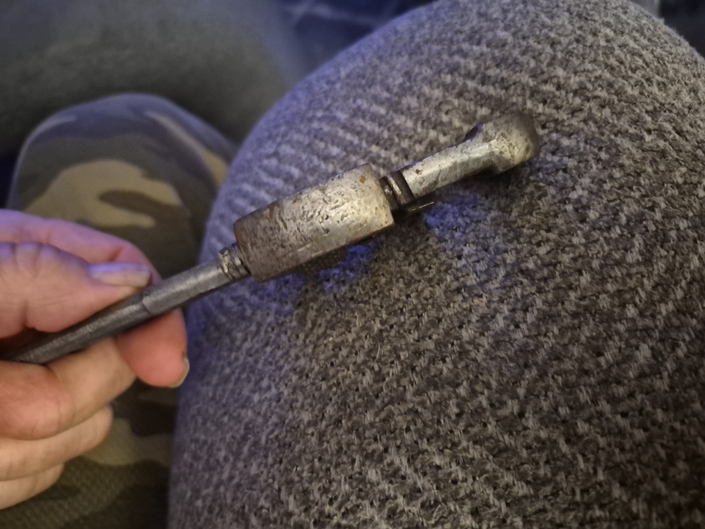 VINTAGE GENUINE 8" WALL WORTH STILLISON MONKEY PIPE WRENCH. MADE IN USA .