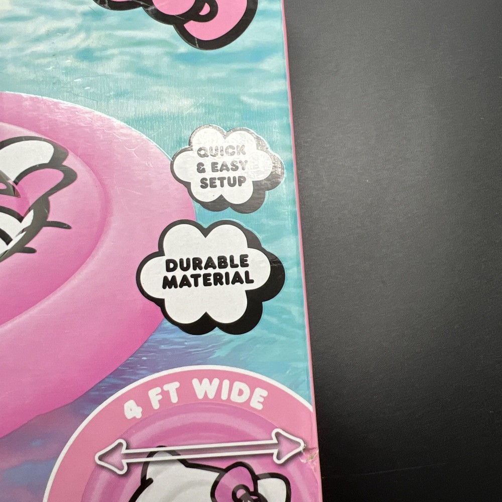 Hello Kitty Inflatable Floating Island Float Large - 4' Diameter NIP