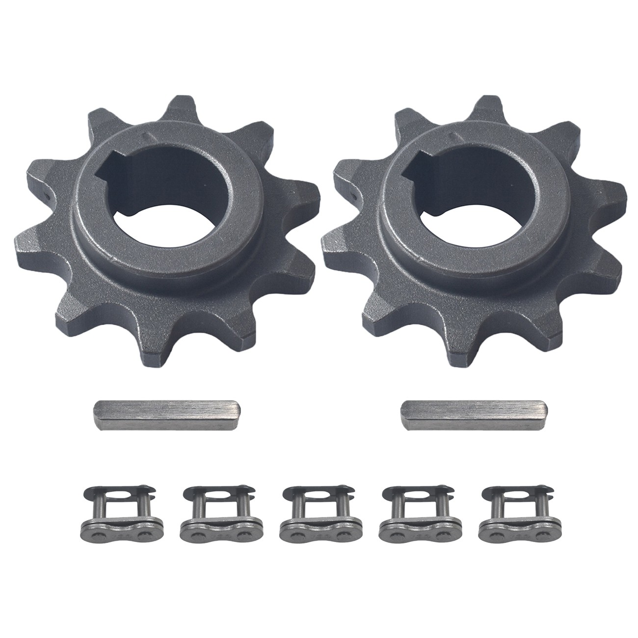 2pcs 40 41 420 Chain Sprocket 10 Tooth 5/8" Bore for Coleman CT200U BT200X KT196