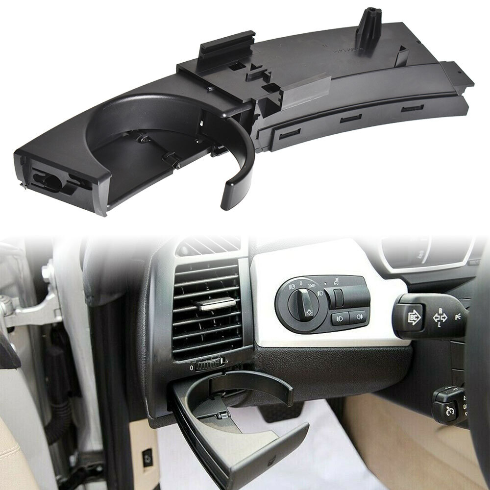 For BMW E85 E86 Z4 2003-2008 Dashboard Black Driver Left Cup Holder 51457070323
