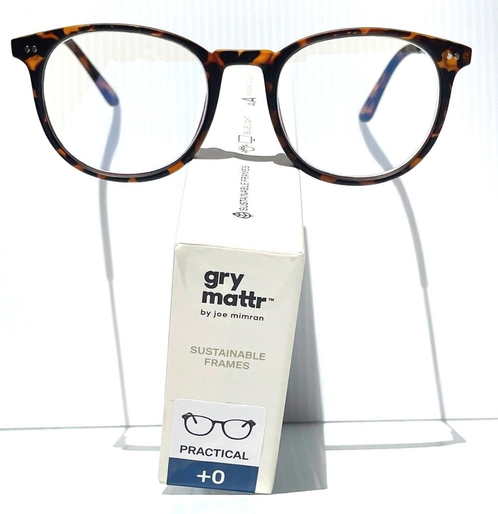 Gry Mattr DESIGNER READERS Tortoise Frame PRACTICAL Blue Light Blocking Eyewear