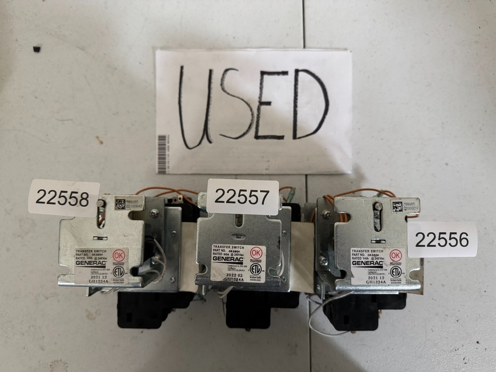 Generac 0K8904 50A 2P 240V Transfer Switch