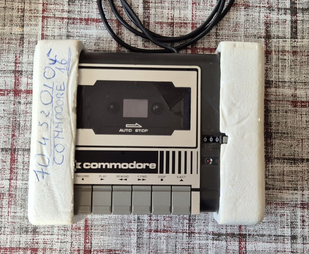 Commodore 1531 Datasette C2N Cassette Drive – Boxed – C16/Plus/4