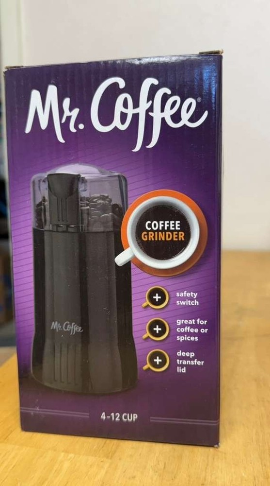Mr.Coffee COFFEE GRINDER 4-12 CUP