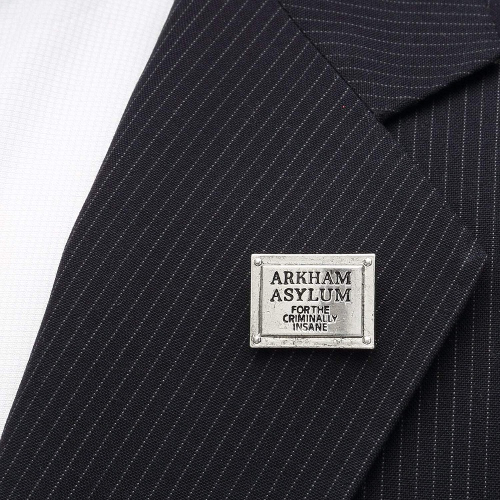DC Batman Arkham Asylum Lapel Pin