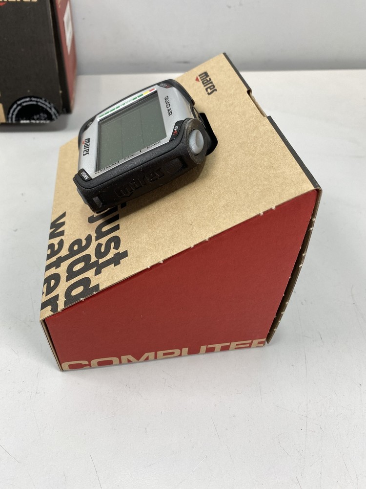 Mares Quad Air Wrist Dive Computer - Black