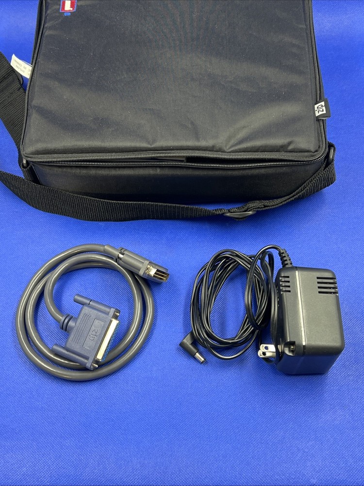 IOMEGA ZIP DRIVE ZIP100 EXTERNAL PARALLEL PRINTER PORT Z100P2 CABLE ZIPPER CASE